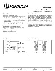 PI6C2509-133 datasheet pdf Pericom Technology