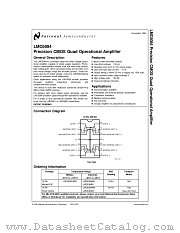 LMC6084ALN datasheet pdf National Semiconductor