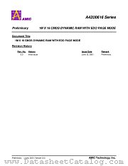 A42U0616S-60 datasheet pdf AMIC Technology