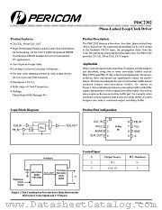 PI6C2302W datasheet pdf Pericom Technology