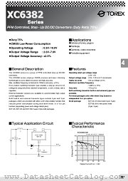 XC6382B351PL datasheet pdf Torex Semiconductor