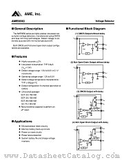 AME8550AEFTB250Z datasheet pdf Analog Microelectronics