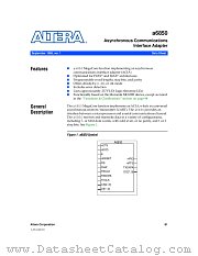A6850 datasheet pdf Altera Corporation