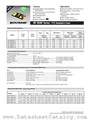 MF-NSMF150T-2 datasheet pdf BOURNS