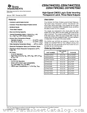 CD74HCT563EE4 datasheet pdf Texas Instruments