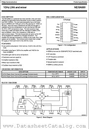 NE600 datasheet pdf Philips