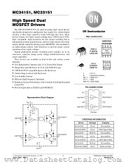 MC34151 datasheet pdf ON Semiconductor