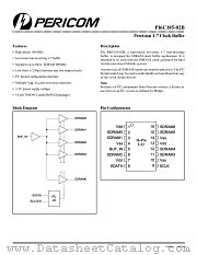 PI6C185-02B datasheet pdf Pericom Technology