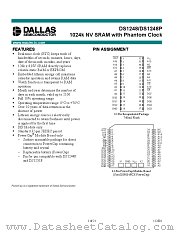 DS1248WP120IND datasheet pdf MAXIM - Dallas Semiconductor
