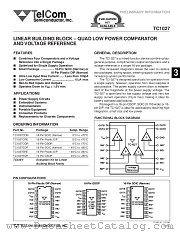 TC1027EPE datasheet pdf TelCom Semiconductor