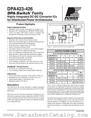 DPA425 datasheet pdf Power Integrations Inc