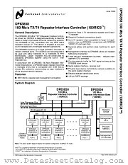 DP83858VF datasheet pdf National Semiconductor