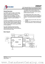 DM6580 datasheet pdf Davicom Semiconductor