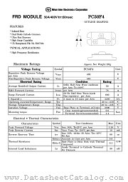 PC50F4 datasheet pdf Nihon