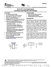 TPS715345 datasheet pdf Texas Instruments