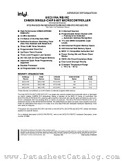 8XC51RB datasheet pdf Intel
