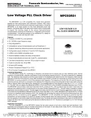 MPC93R51D datasheet pdf Motorola
