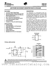 TPS61040DBV datasheet pdf Texas Instruments