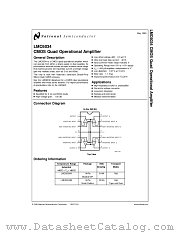 LMC6034IN datasheet pdf National Semiconductor