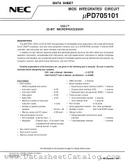 MPD705101GM-100-8ED datasheet pdf NEC