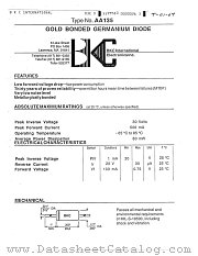 AA135 datasheet pdf BKC International Electronics