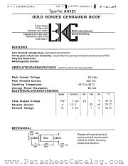 AA121 datasheet pdf BKC International Electronics
