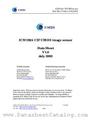 ICM-102ASA datasheet pdf etc