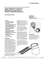 HEDS-6500-B08 datasheet pdf Agilent (Hewlett-Packard)