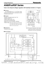 AN80P50RS datasheet pdf Panasonic