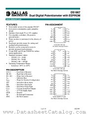 DS1867-50 datasheet pdf MAXIM - Dallas Semiconductor
