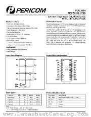 PI3C32384 datasheet pdf Pericom Technology