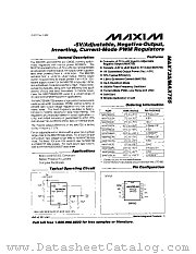 MAX735CPA datasheet pdf MAXIM - Dallas Semiconductor