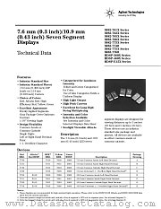 HDSP-E15X datasheet pdf Agilent (Hewlett-Packard)