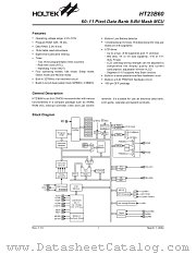 HT23B60-100QFP-A datasheet pdf Holtek Semiconductor