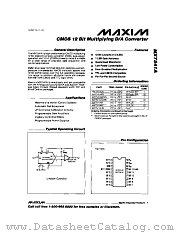 MX7541ATQ datasheet pdf MAXIM - Dallas Semiconductor