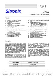 ST7066 datasheet pdf etc