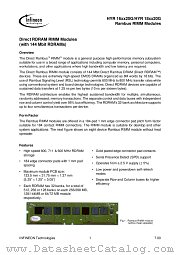 HYR186420G-745 datasheet pdf Infineon