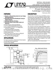 LTC3722EGN-2 datasheet pdf Linear Technology