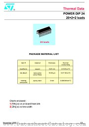 PDIP24 datasheet pdf ST Microelectronics