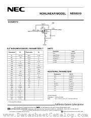 NE68519 datasheet pdf NEC