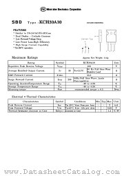 KCH30A10 datasheet pdf Nihon