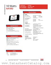 AA10U-048L-120D datasheet pdf ASTEC Semiconductor