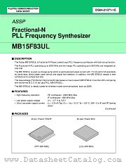 E421371 datasheet pdf Fuji Electric