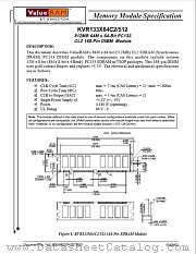 KVR133X64C2/512 datasheet pdf Kingston Technology