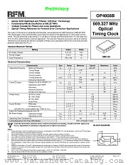 OP4008B datasheet pdf RF Monolithics Inc