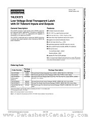74LCX373MTCX_NL datasheet pdf Fairchild Semiconductor