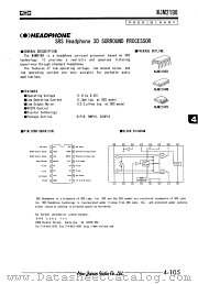 NJM2190V datasheet pdf New Japan Radio