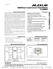 MAX1740EUB datasheet pdf MAXIM - Dallas Semiconductor