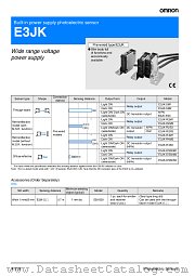 E3JK-5M2 datasheet pdf Omron