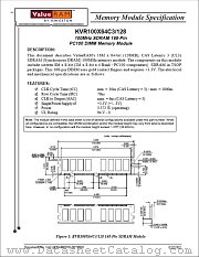 KVR100X64C3/128 datasheet pdf Kingston Technology
